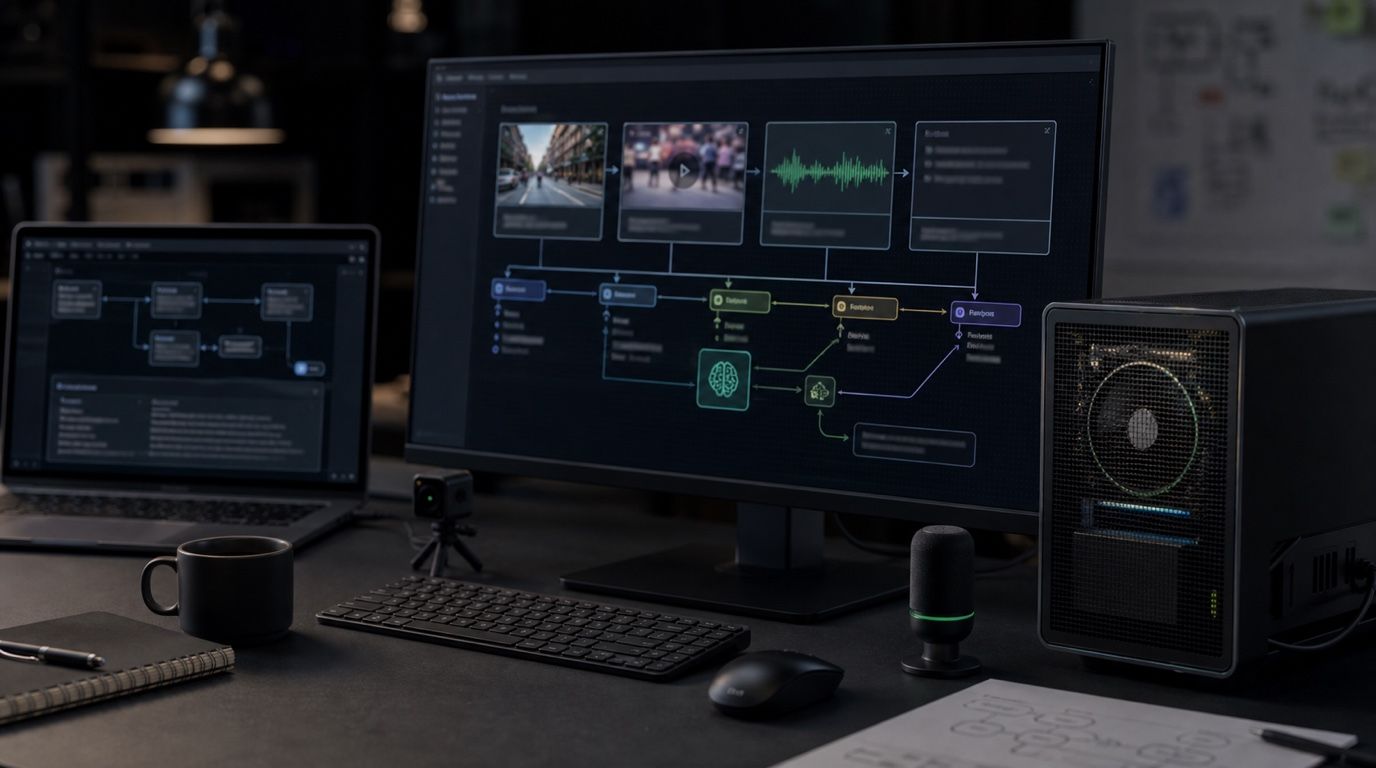 NVIDIA Nemotron 3 Nano Omni: multimodální pipeline na AI workstationu