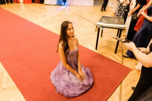 Stužkovací večírek 4.B GYKOVY 2022, Kulturní dům, Drnovice