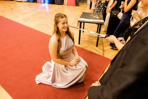 Stužkovací večírek 4.B GYKOVY 2022, Kulturní dům, Drnovice