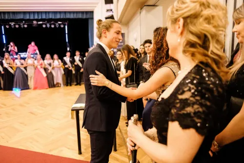 Stužkovací večírek 4.B GYKOVY 2022, Kulturní dům, Drnovice