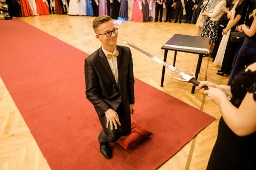 Stužkovací večírek 4.B GYKOVY 2022, Kulturní dům, Drnovice